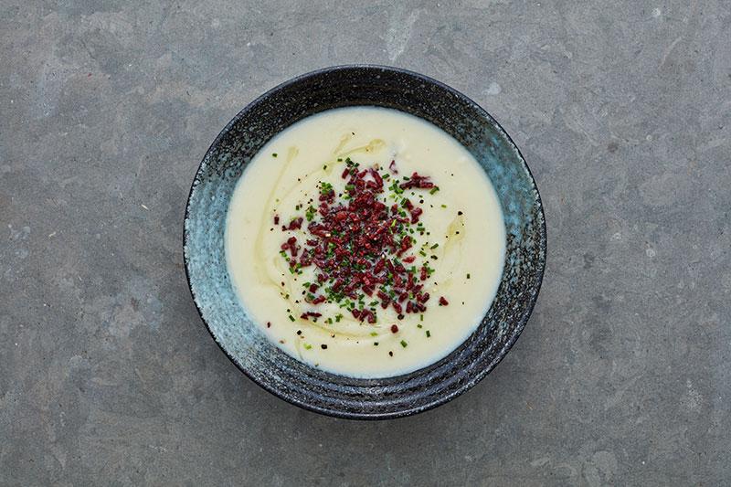 Cold-smoked reindeer soup - Lapin Liha