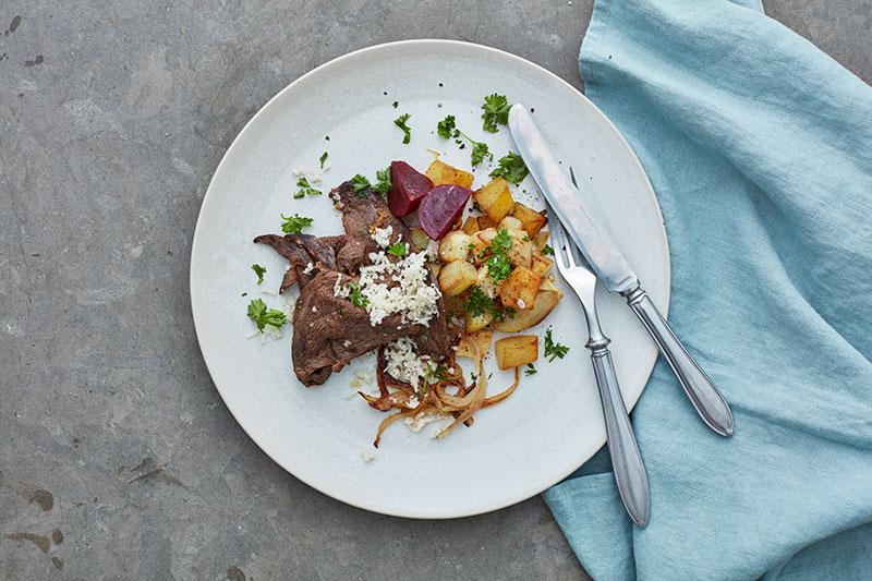 Sautéed red deer á la Rydberg - Lapin Liha