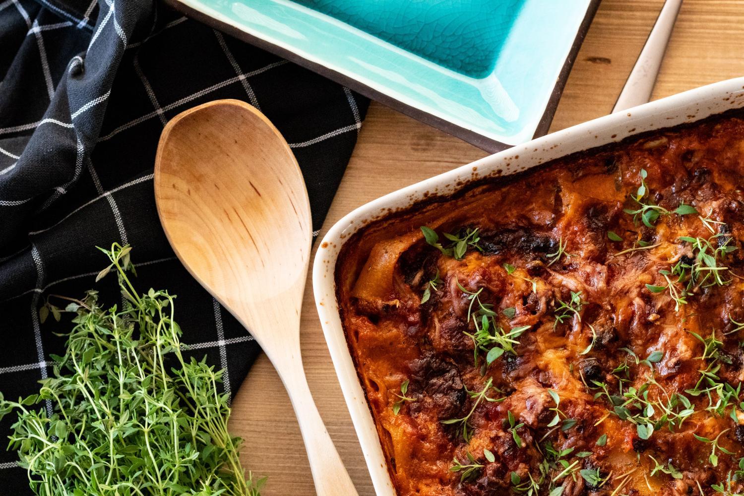 Sautéed red deer lasagne - Lapin Liha