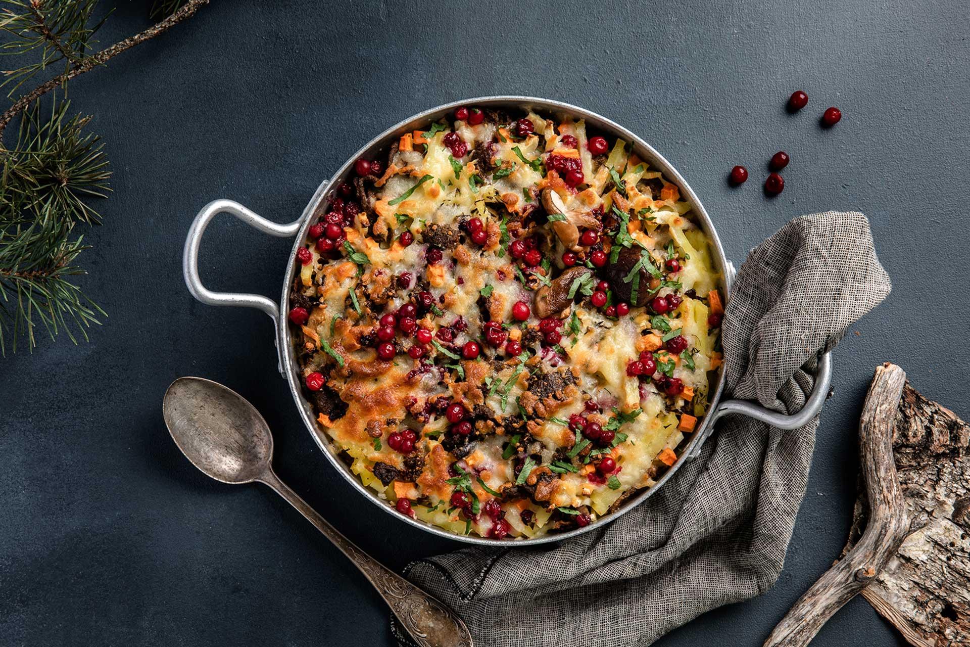 Sautéed red deer casserole for harvest season - Lapin Liha