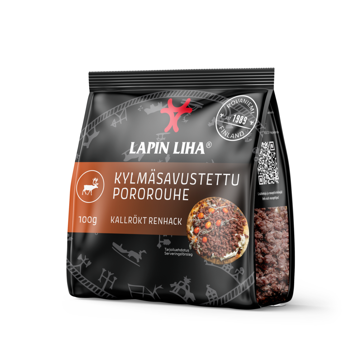 Traditional saut ed reindeer lapin liha